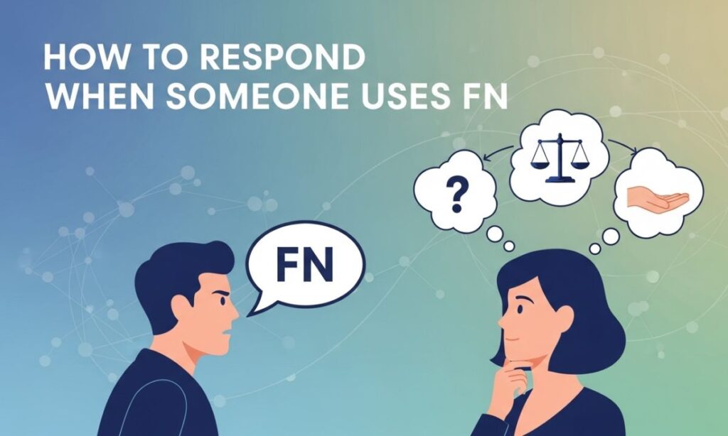 How to Respond When Someone Uses FN?