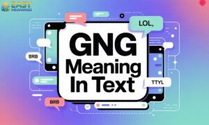 GNG Meaning in Text