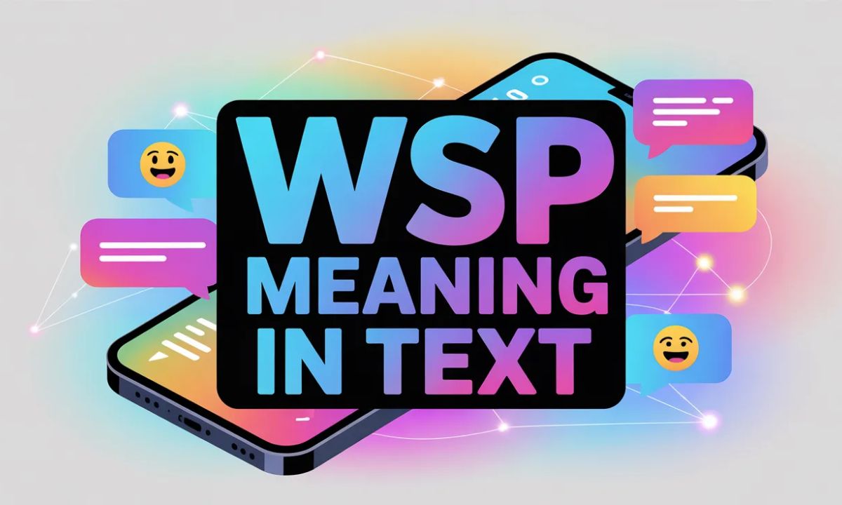 WSP Meaning In Text