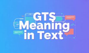 GTS Meaning in Text