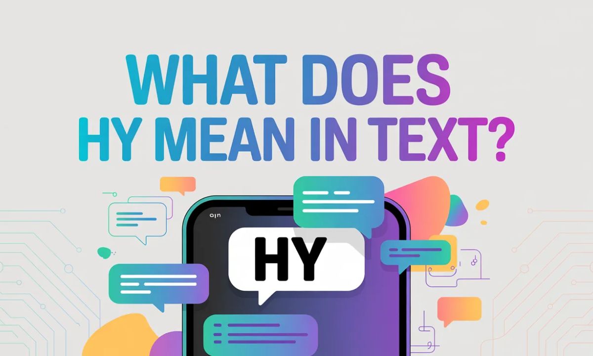 What Does HY Mean in Text?