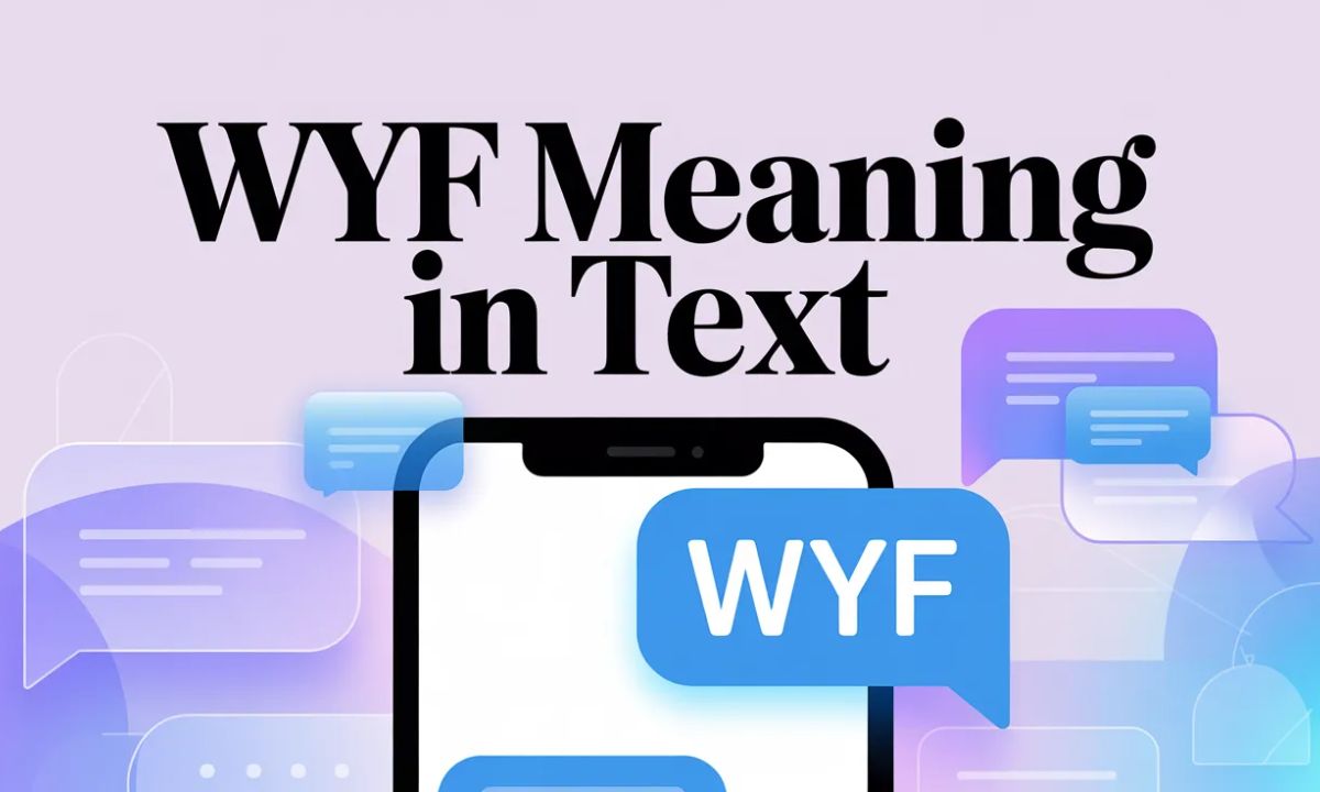 WYF Meaning In Text