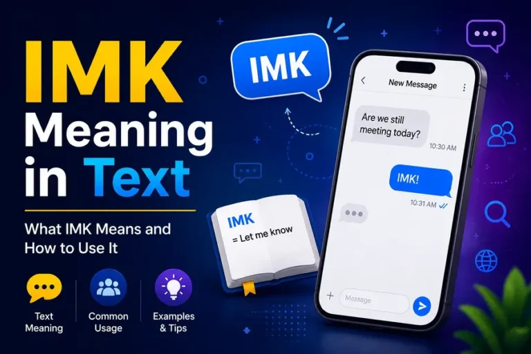 IMK Meaning in Text