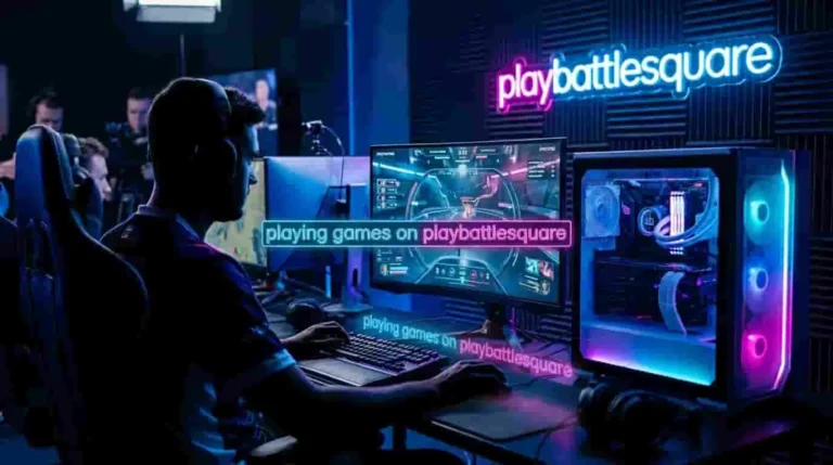 Playing Game Site Playbattlesquare